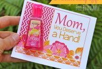 easy mother's day gift idea - free printable | free printable, easy