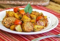 easy one skillet meal: 30-minute hearty italian sausage and potatoes
