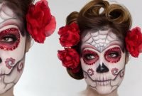 easy sugar skull | day of the dead makeup tutorial for halloween