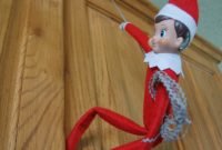 elf on the shelf ideas - ain't no mountain high enough