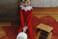 elf on the shelf ideas | shelf ideas, flameless candles and elves