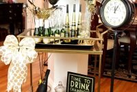 endearing new year eve party home decor showcasing graceful table