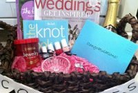 engagement basket! cute idea for my friends who will probably be