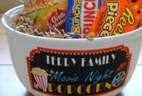 family movie night gift basket | lemons and letterpress
