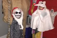 family nightmare before christmas theme baby zero costume | homemade