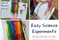 fast and easy science fair experiments for kids of all ages! | easy