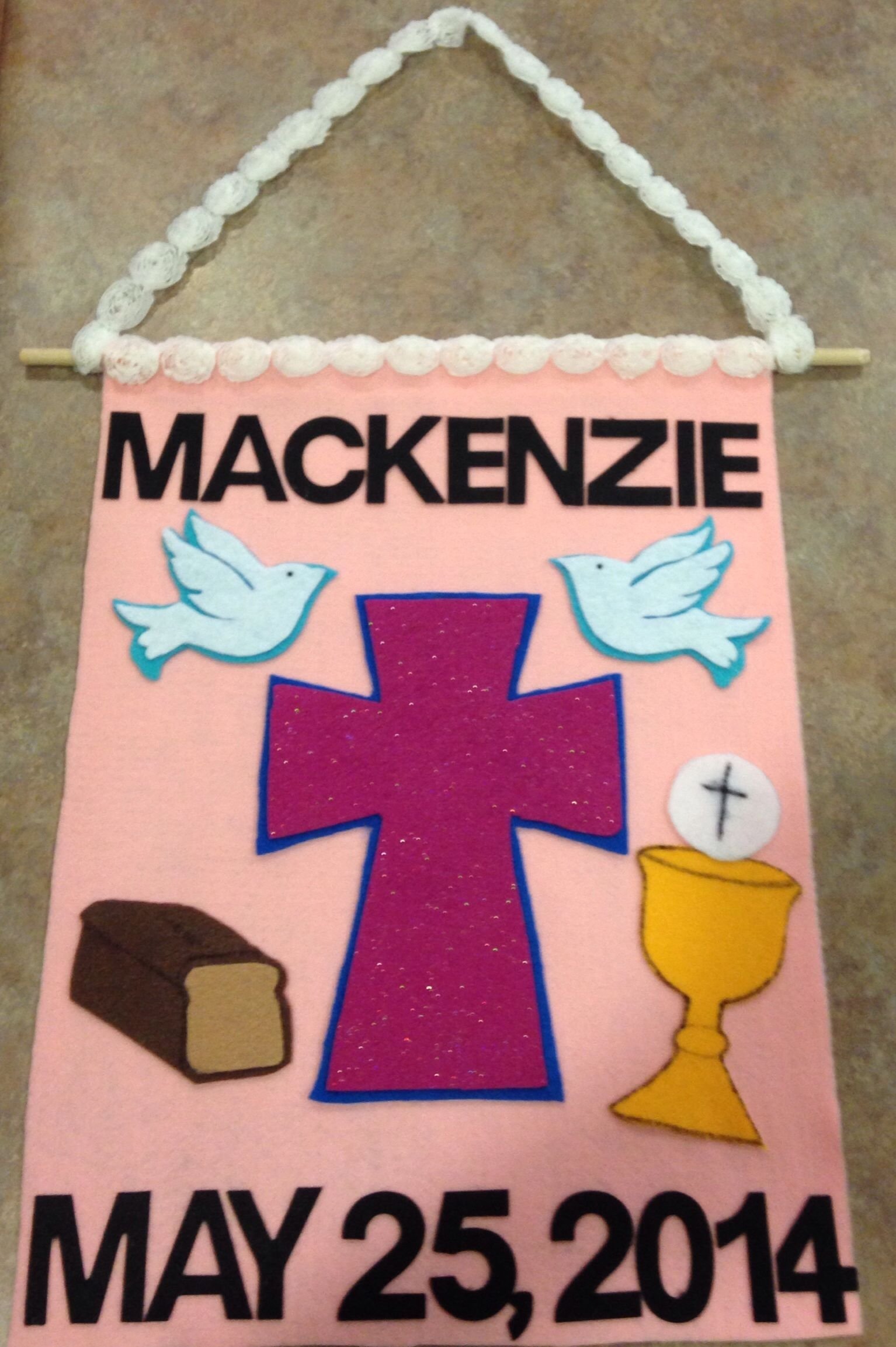 10 Stylish First Holy Communion Banner Ideas 2024