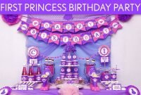 first princess birthday party ideas // first princess - b85 - youtube