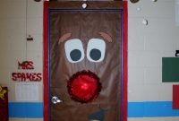 fouke kindergarten, rudolph classroom door … | pinteres…