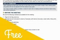 free cub scout pack meeting plans save you time | cub scout ideas