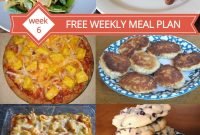 free weekly meal plan – family dinner menu ideas (week 6) – melanie