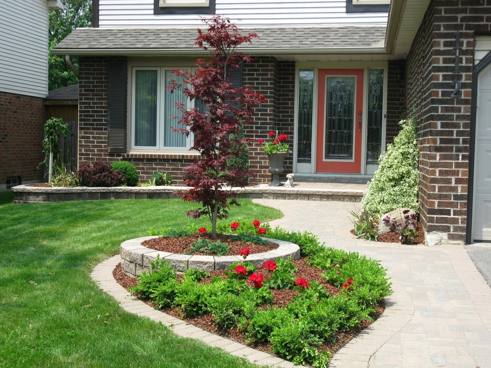 landscape ideas for front of house