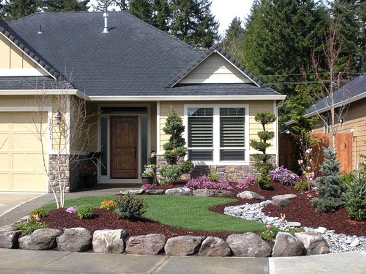 Front Yard Landscaping Ideas For Ranch Style Homes Pictures 2 