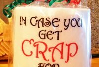 funny #gag &quot;in case you get crap for christmas&quot; - useful and funny