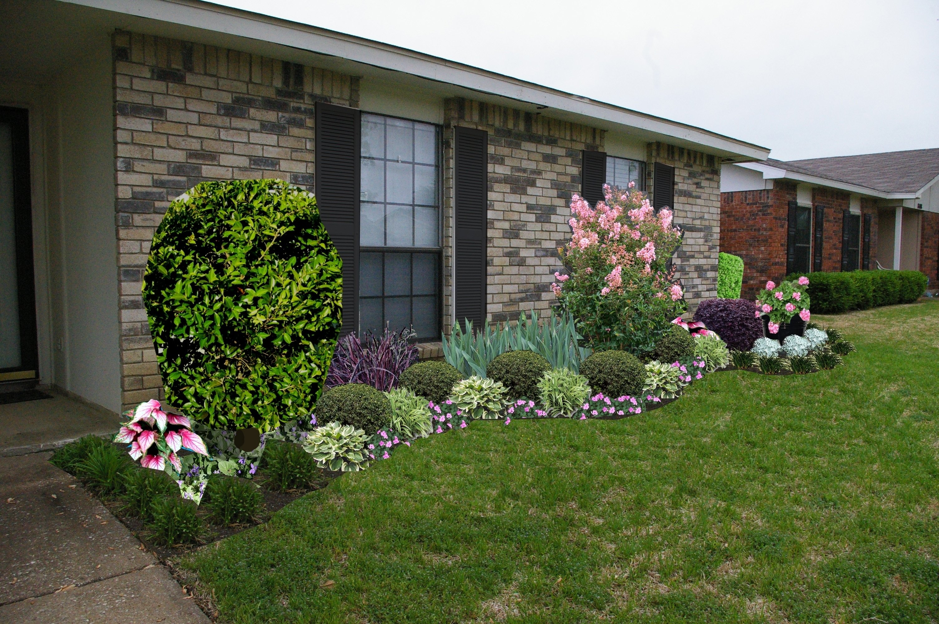 front yard landscaping