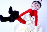 girl elf on the shelf marshmallow bubble bath | crystalandcomp