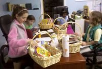 girl scout troop #969 works to earn the prestigious girl scout