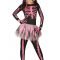 girls pink punk skeleton costume - halloween costume ideas 2016