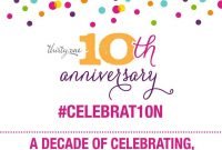 happy 10 year work anniversary - free large images | rzeczy do