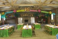 hawaiian luau party decorations | luau themed balloon decorations