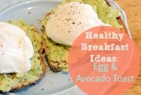 healthy breakfast recipes | avocado &amp; egg toast