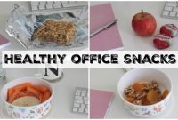 healthy snack ideas for work &amp; the office! | uk dietitian nichola