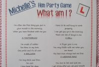 hen night party games - what am i ??? innuendo girls night fun !! 56