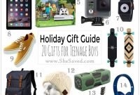 holiday gift guide: gifts for teen boys | christmas shopping list