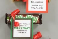 how to make a candy bar printable teacher gift idea | ribbon crafts