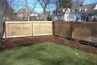 image privacy fence ideas for backyard : fence ideas - privacy fence