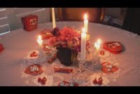 information hub: create a romantic evening at home