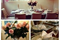 inspired i dos: elegant dinner party (think pink)