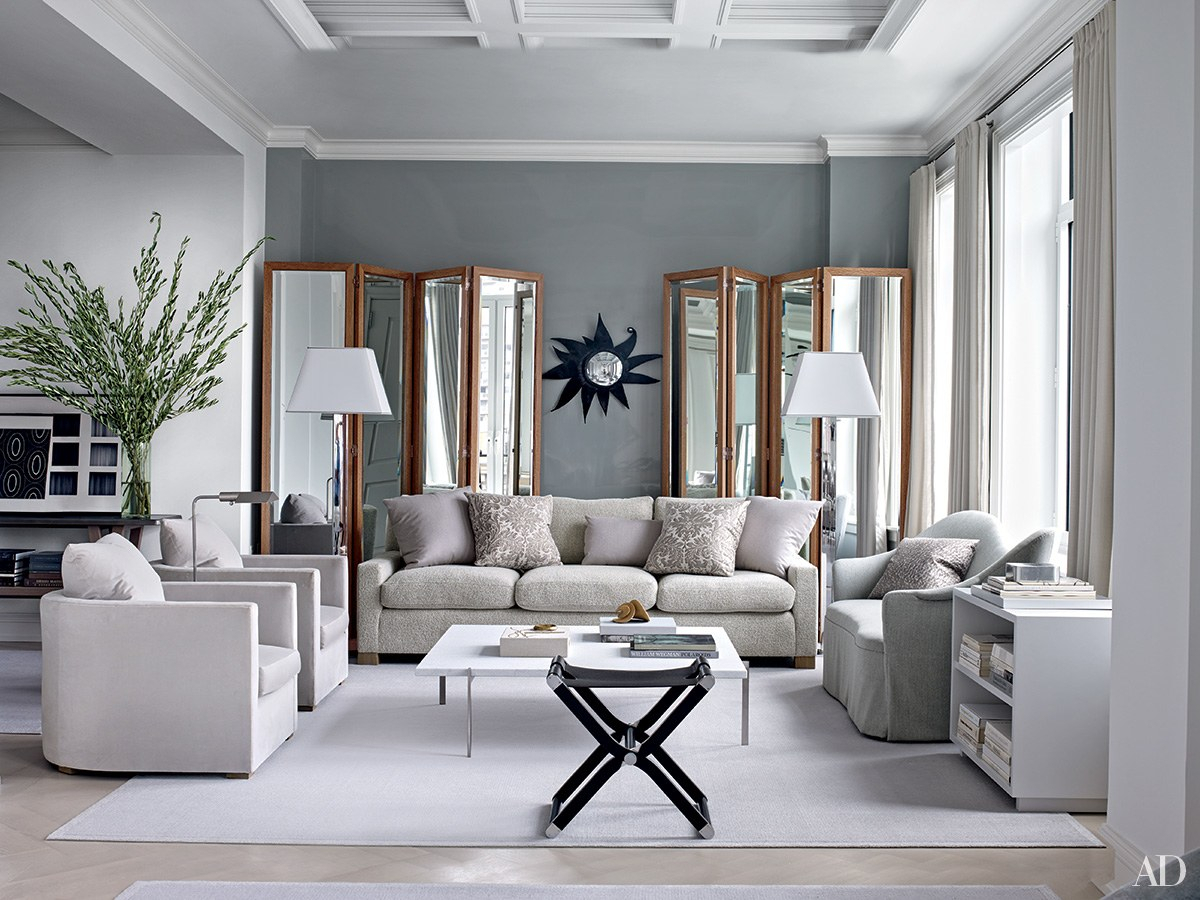 gray walls living room