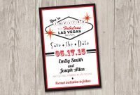 las vegas save the date printable | las vegas, casino theme wedding