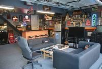 last chance man cave ideas for a small room black leather home