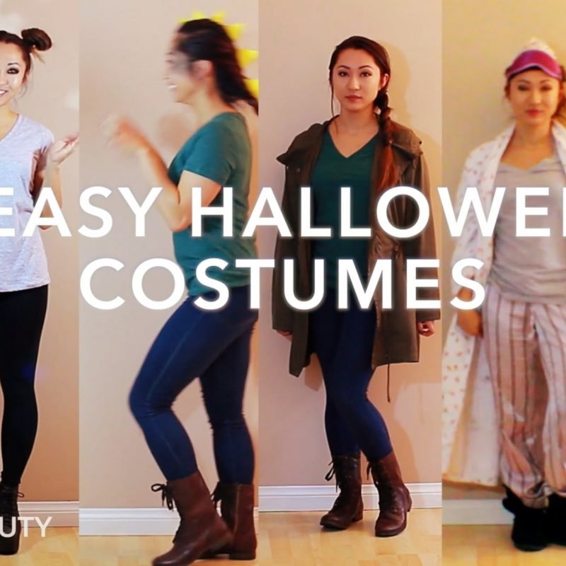 Last Minute Diy Halloween Costume Ideas Perfect Beauty Youtube 25 800x800 