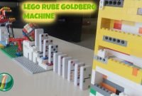 lego rube goldberg machine - ( no electric power ) - school project