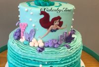 little mermaid cake. little mermaid swimming cake. | future baby