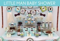 littleman baby shower party ideas // littleman - s12 - youtube