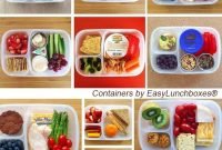 loads of #healthy lunch ideas for work or school, packed in