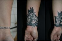 lotus tattoo | raymond wallace tattooing | black rose cover up