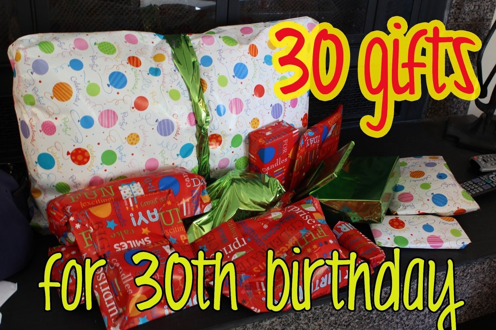 Female 30Th Birthday Present Ideas 10 Lovely 30Th Birthday Gift Ideas 