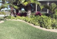 low maintenance front yard tropical landscapeconstruction