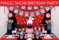 magic show birthday party ideas // magic show - b100 - youtube