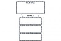 main idea and details graphic organizer 3rd grade main idea graphic