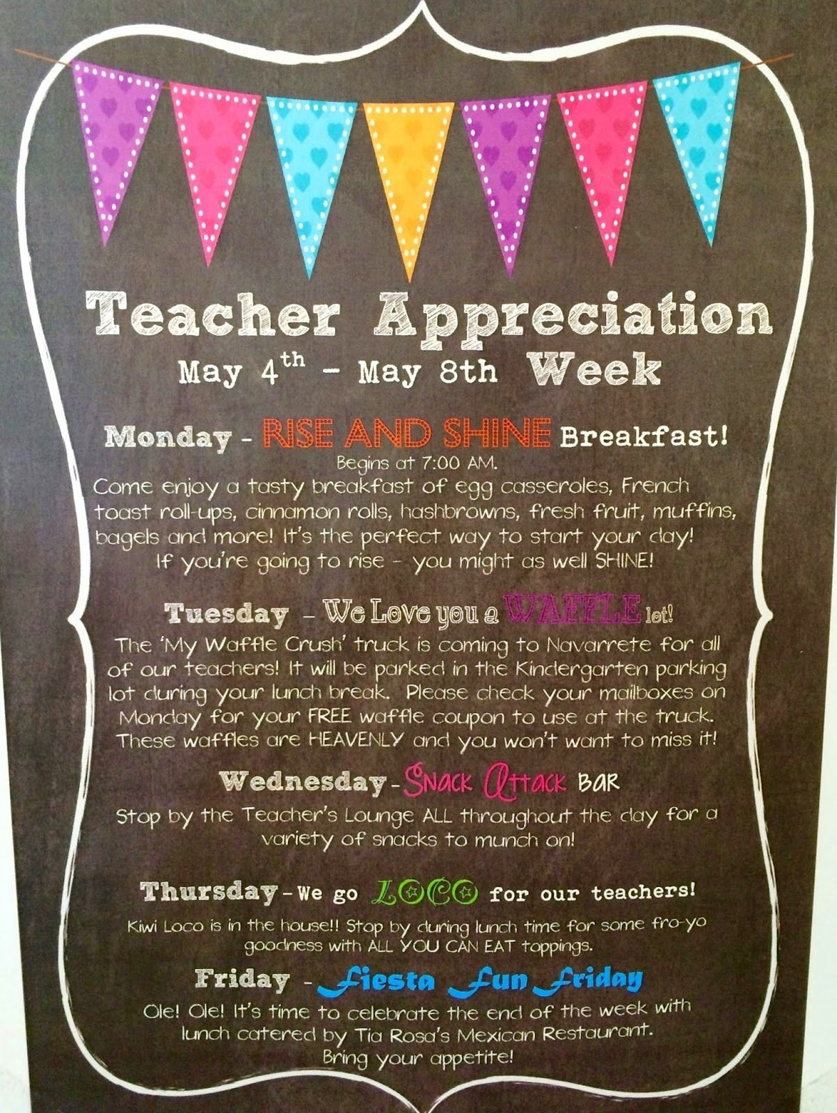 Teacher Appreciation Week 2024 Themes Ivie Rhodie