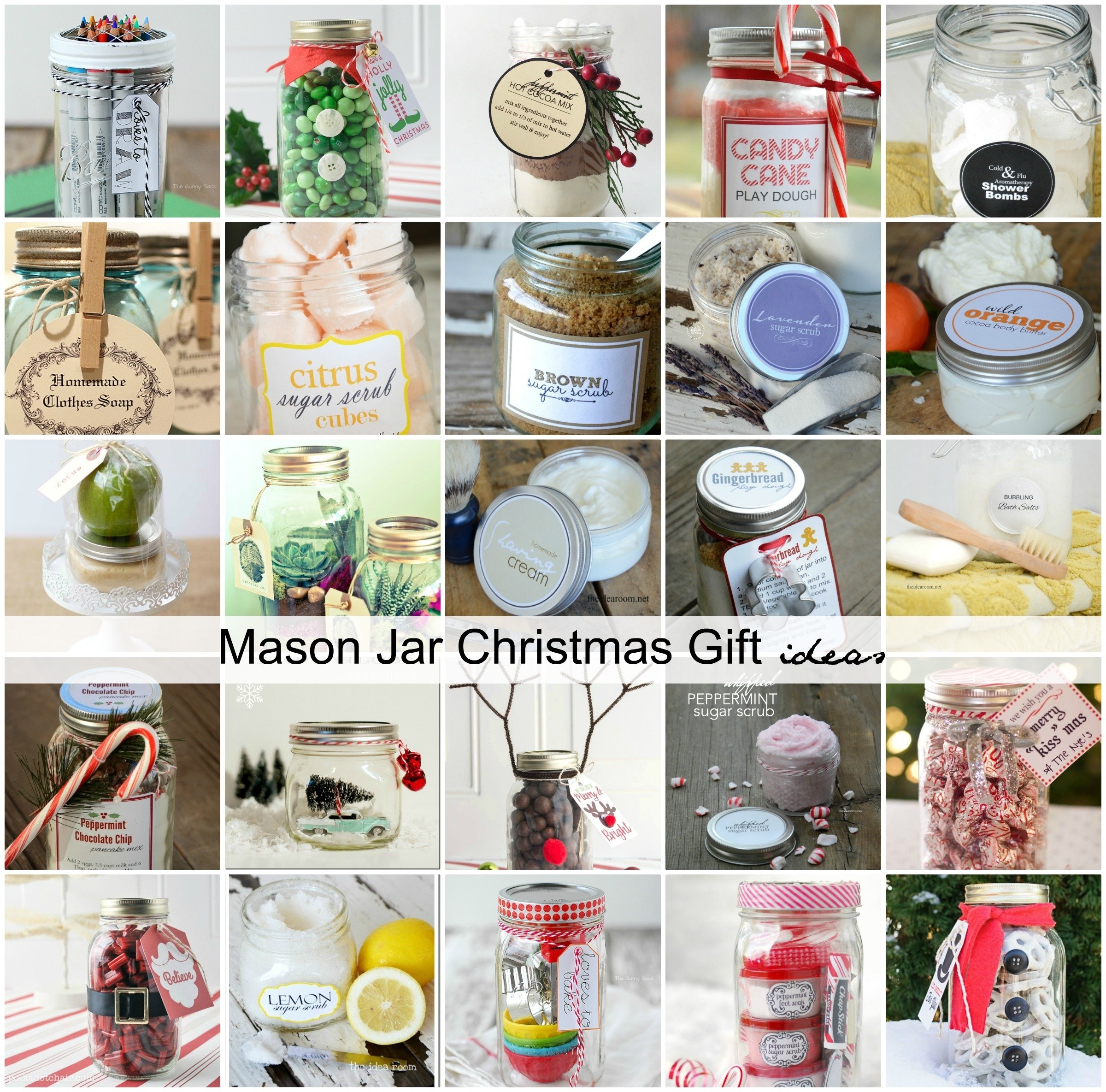 10 Cute Mason Jar Christmas Gift Ideas 2024