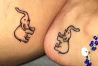 matching elephant best friend tattoos | tattoos | pinterest | friend