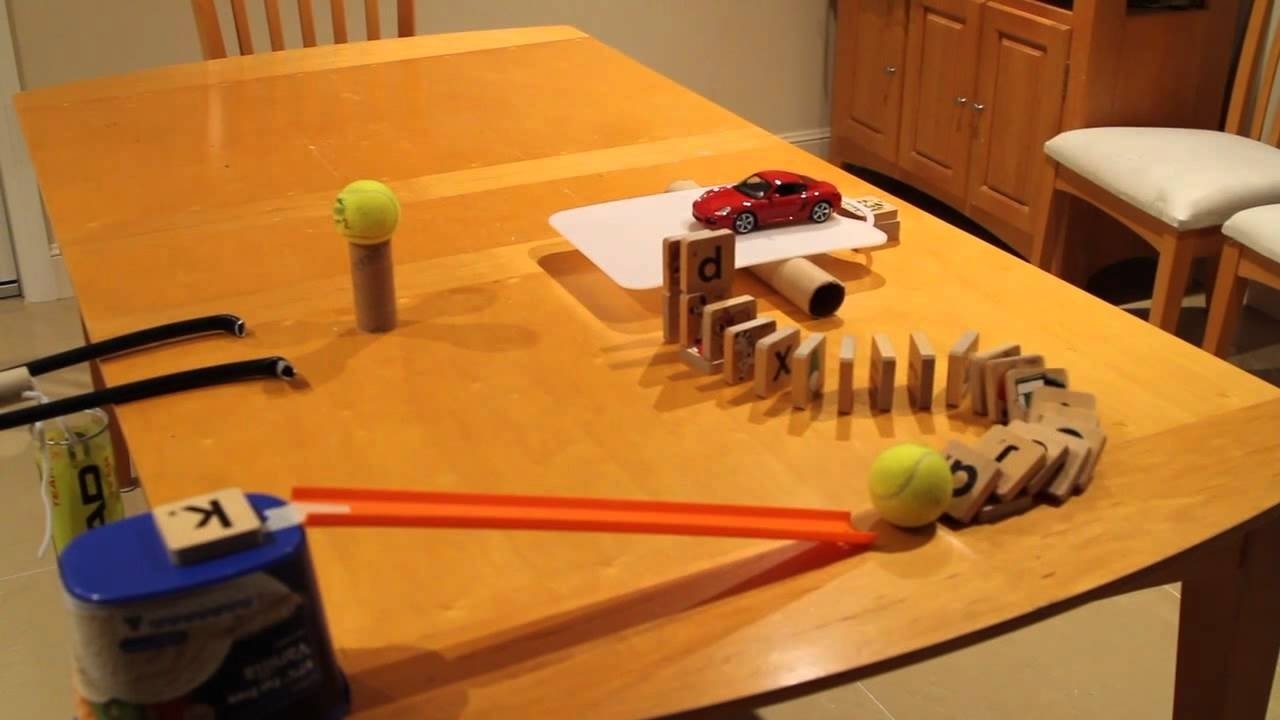 Cute Simple Rube Goldberg Machine Ideas At Home Easy for Oval Face