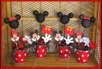 mickey mouse birthday party ideas – cake design and cookies